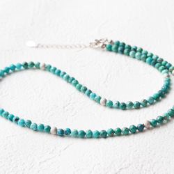 10月誕生石 ローズクォーツ・ネックレス 天然石ジュエリー