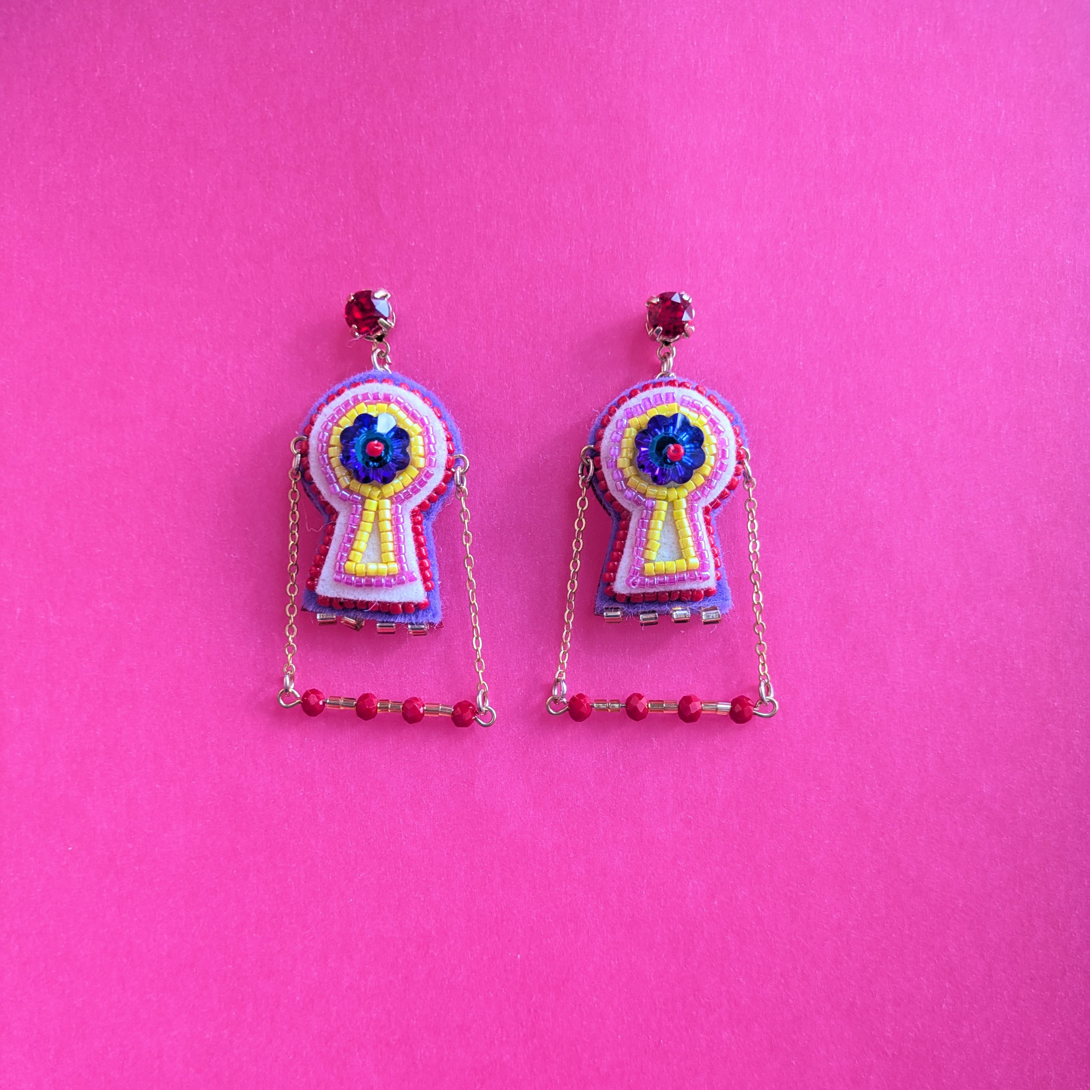 古墳のSwingピアス　両耳用