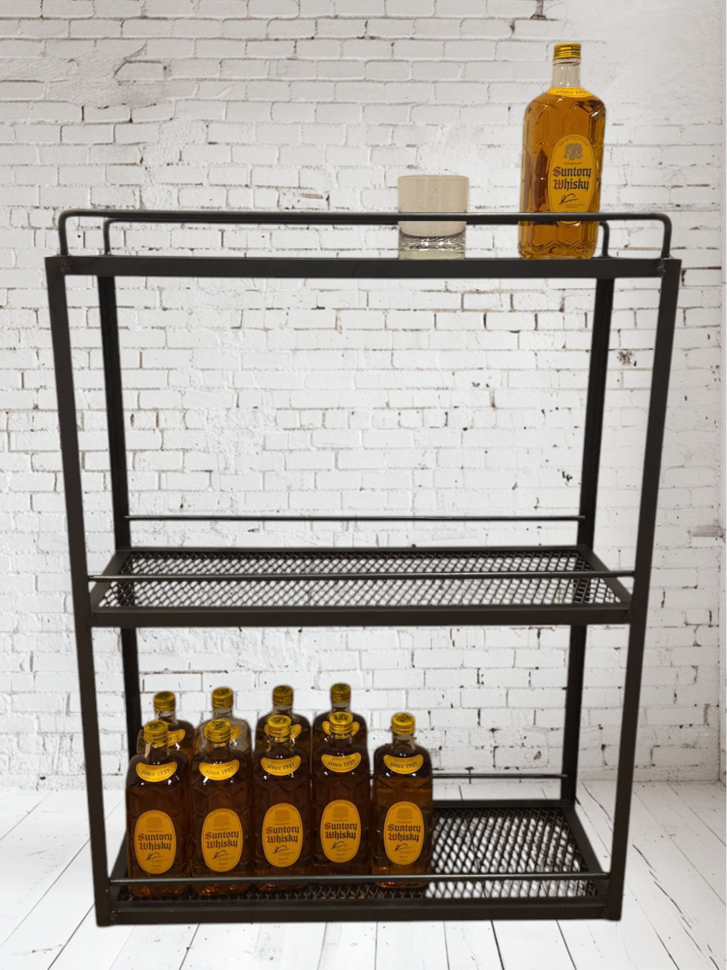 ウイスキーラックウイスキー棚アイアンラックスチールラック多肉ラック棚