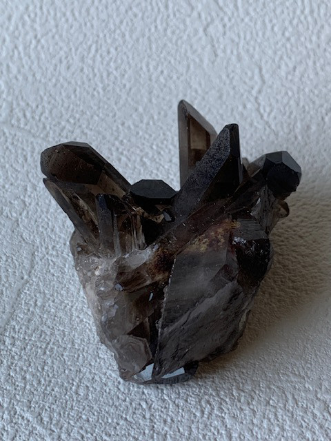 スモーキークォーツ　クラスター　ブラジル　ミナスジェライス州