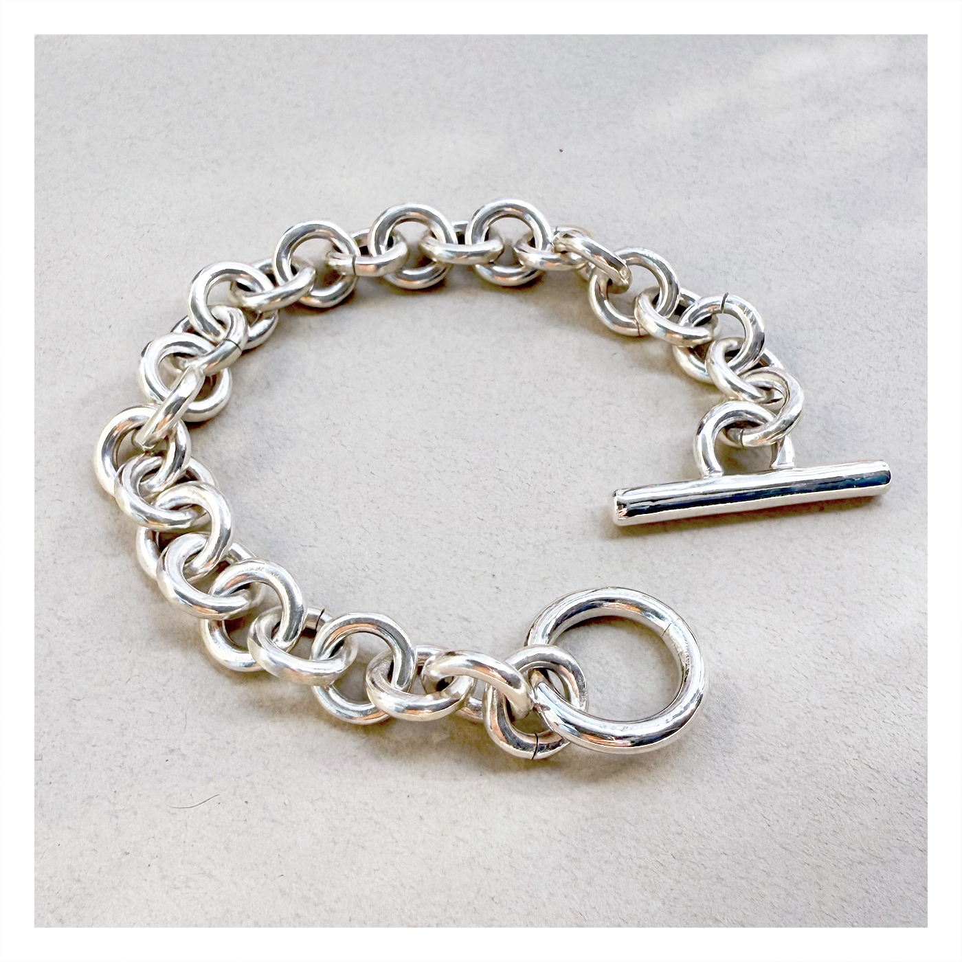 ＜SV925＞チェーンブレスレット