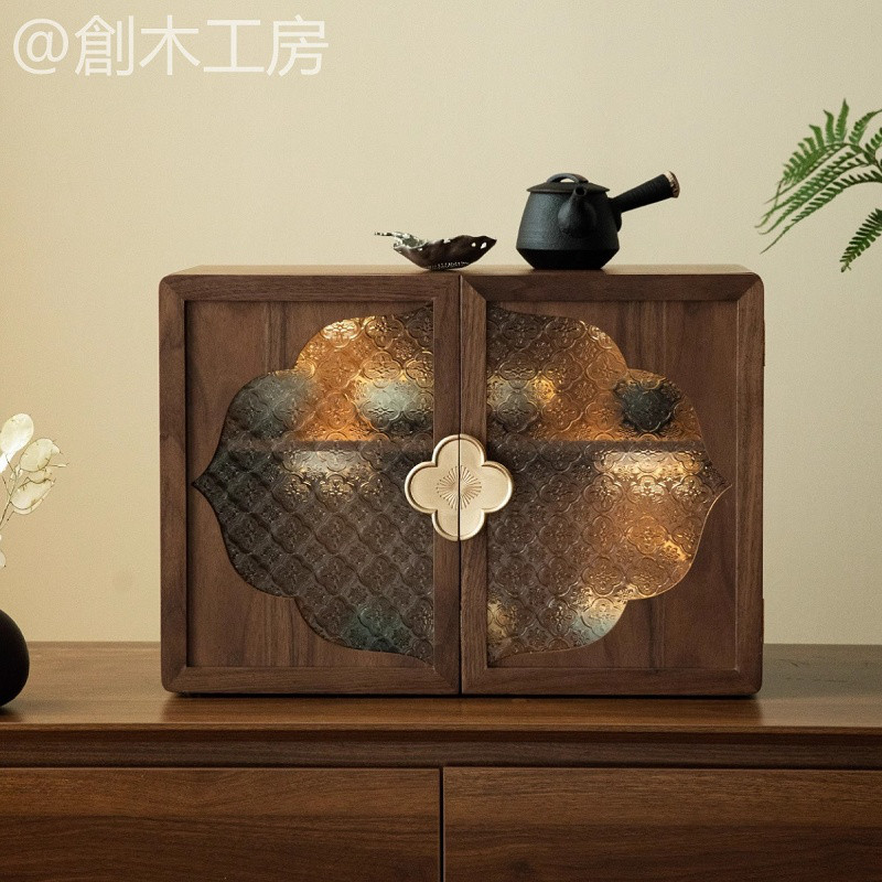 両開き扉 キャビネット チェスト 木製 収納大容量 ナチュラル 高さ切替式 収納棚 飾り棚 おうち時間 家具 インテリア