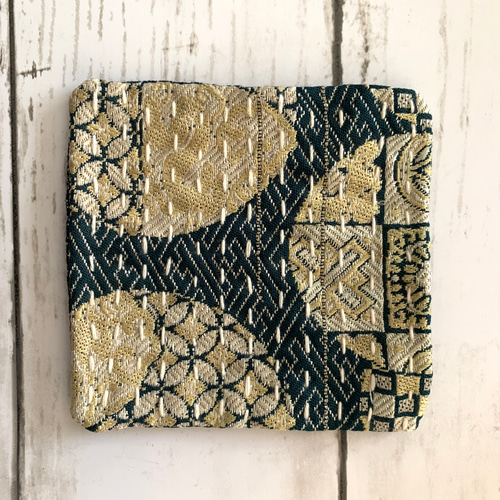 はじめてさんのハンドメイド応援キット チクチク古布コースター キット