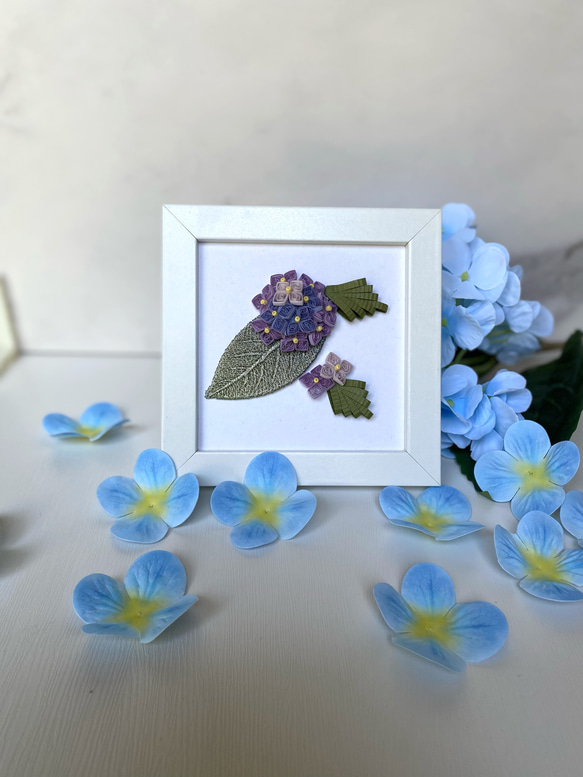 パープルブルー紫陽花 9枚目の画像