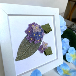 パープルブルー紫陽花 4枚目の画像