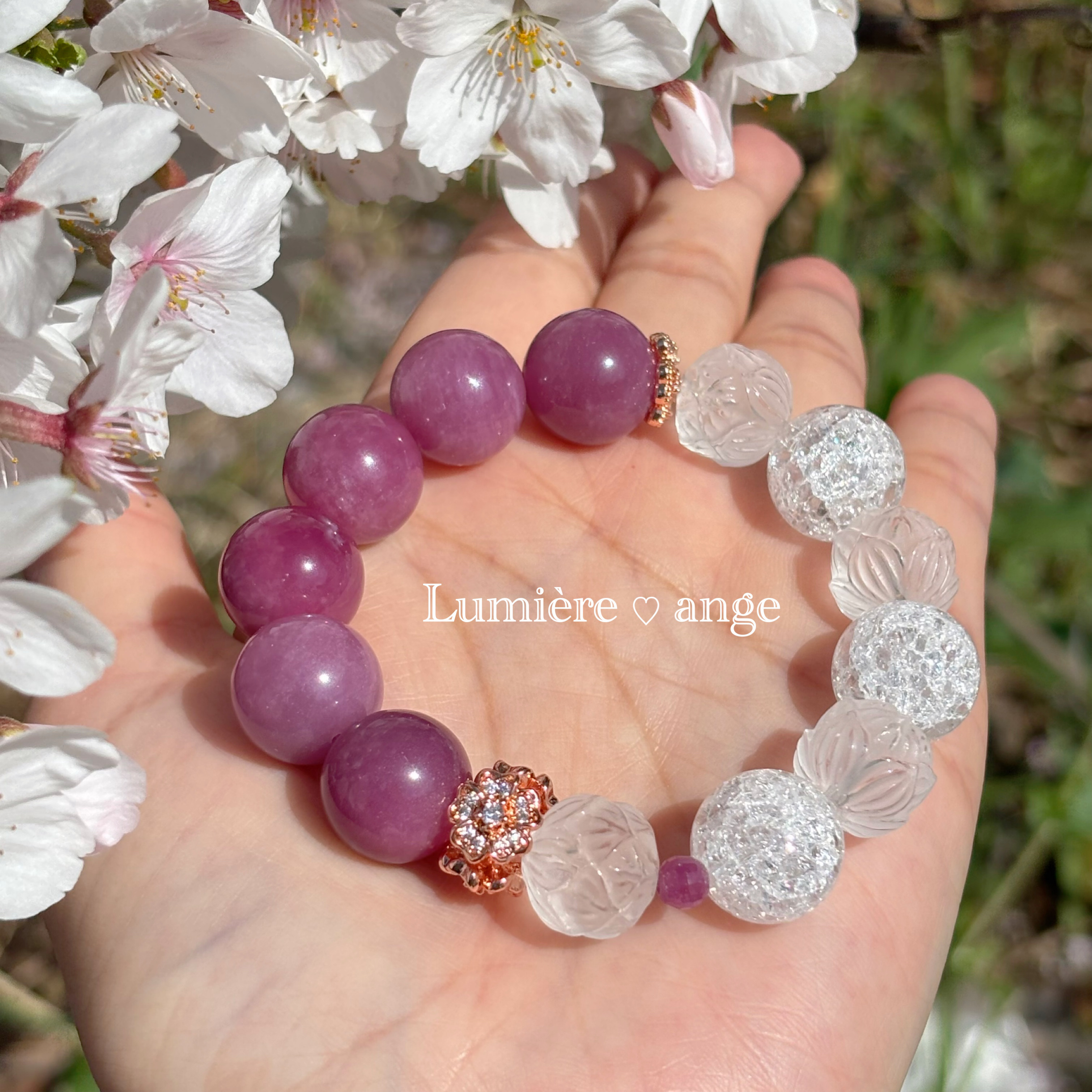 ✧︎*王妃の目覚め✧︎ 天然石ブレス✧︎*