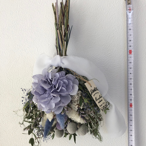 くすみパープルの紫陽花ブーケ》 花束 プレゼント ラッピング対応