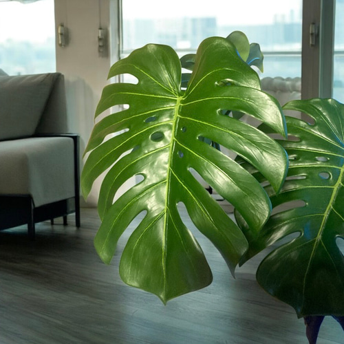 光触媒 人工観葉植物 ウォールグリーン フェイクグリーン モンステラ