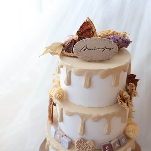 ウェルカムスペース 結婚式 ナチュラルボタニカル！ウエディングケーキ