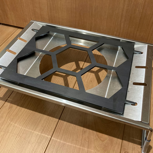 【新品】フラットバーナー五徳peak GS-450 天板スノーピーク専用 新品】フラットバーナー五徳snowpeak GS-450 天板スノーピーク