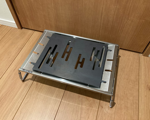 スノーピーク IGTスリム　美品　ステンレス蓋付　 Yeti フラットバーナー 鍛冶屋の頓珍漢 スノーピーク フラットバーナー専用 蓋 カバー