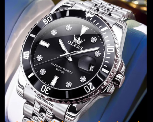 黒水鬼スイス正規ブランド男性用腕時計メンズ機械式時計自動防水