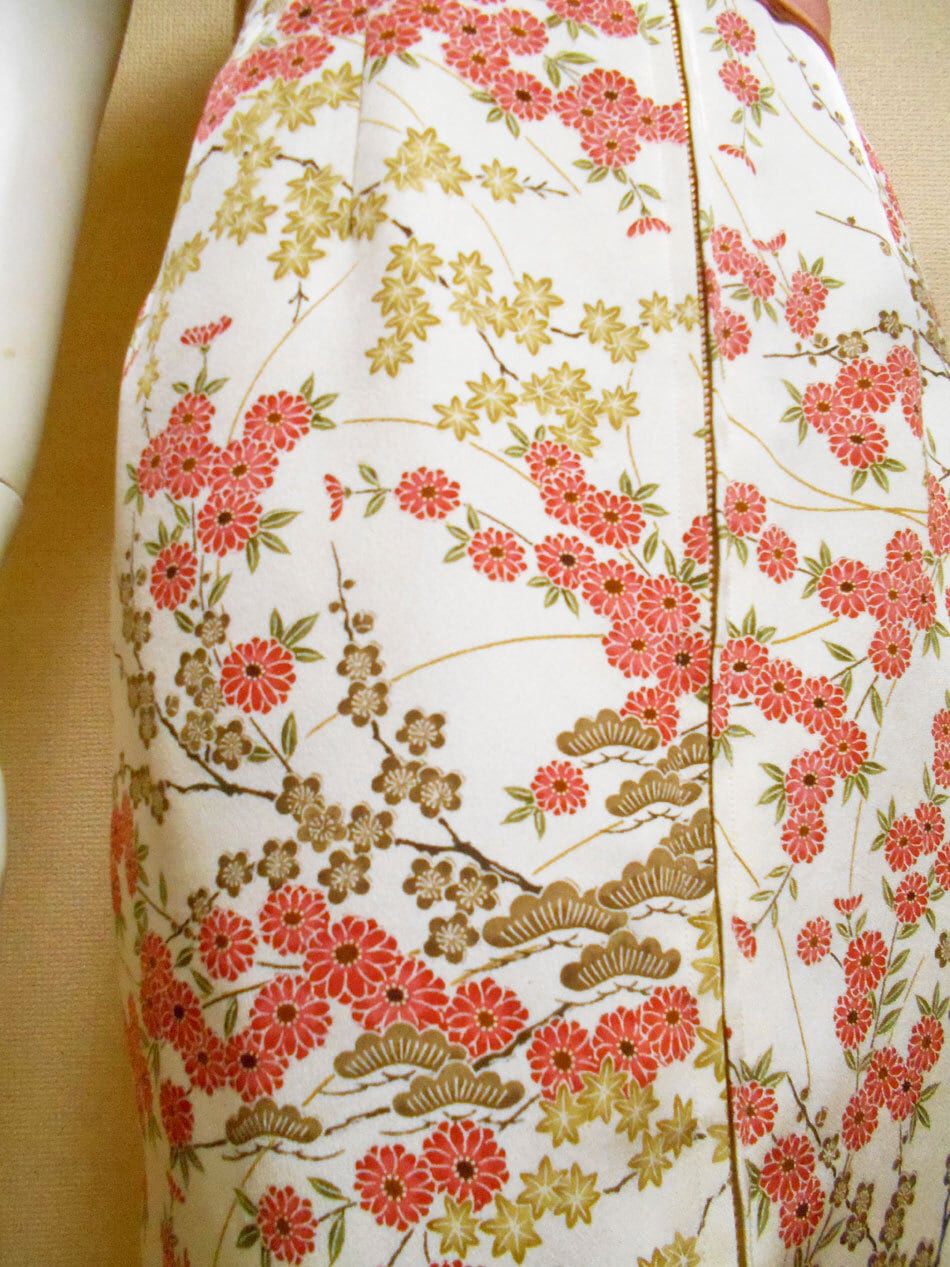 ジップスリットドレス Zip slit dress LO-556/S