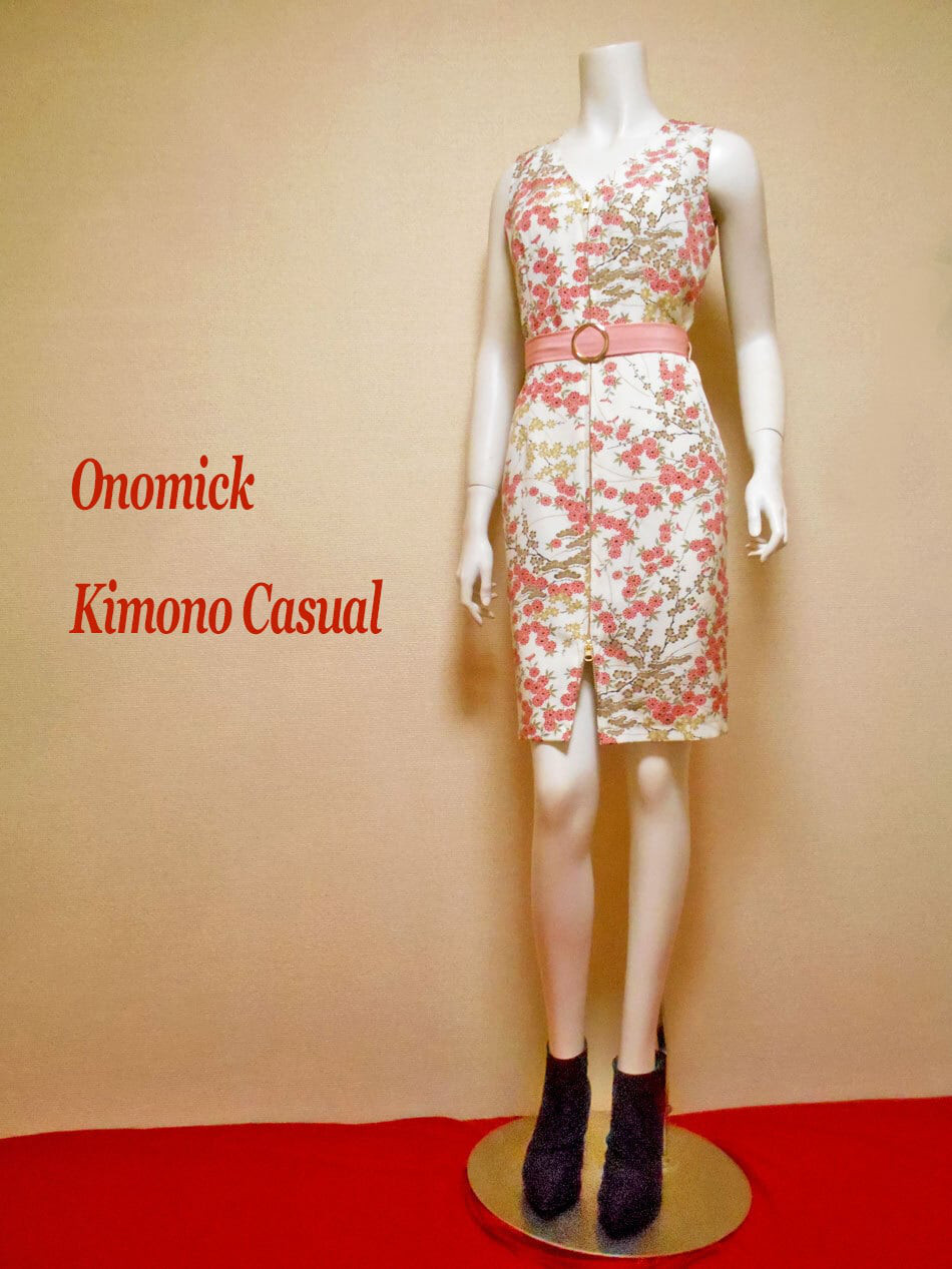 ジップスリットドレス Zip slit dress LO-556/S