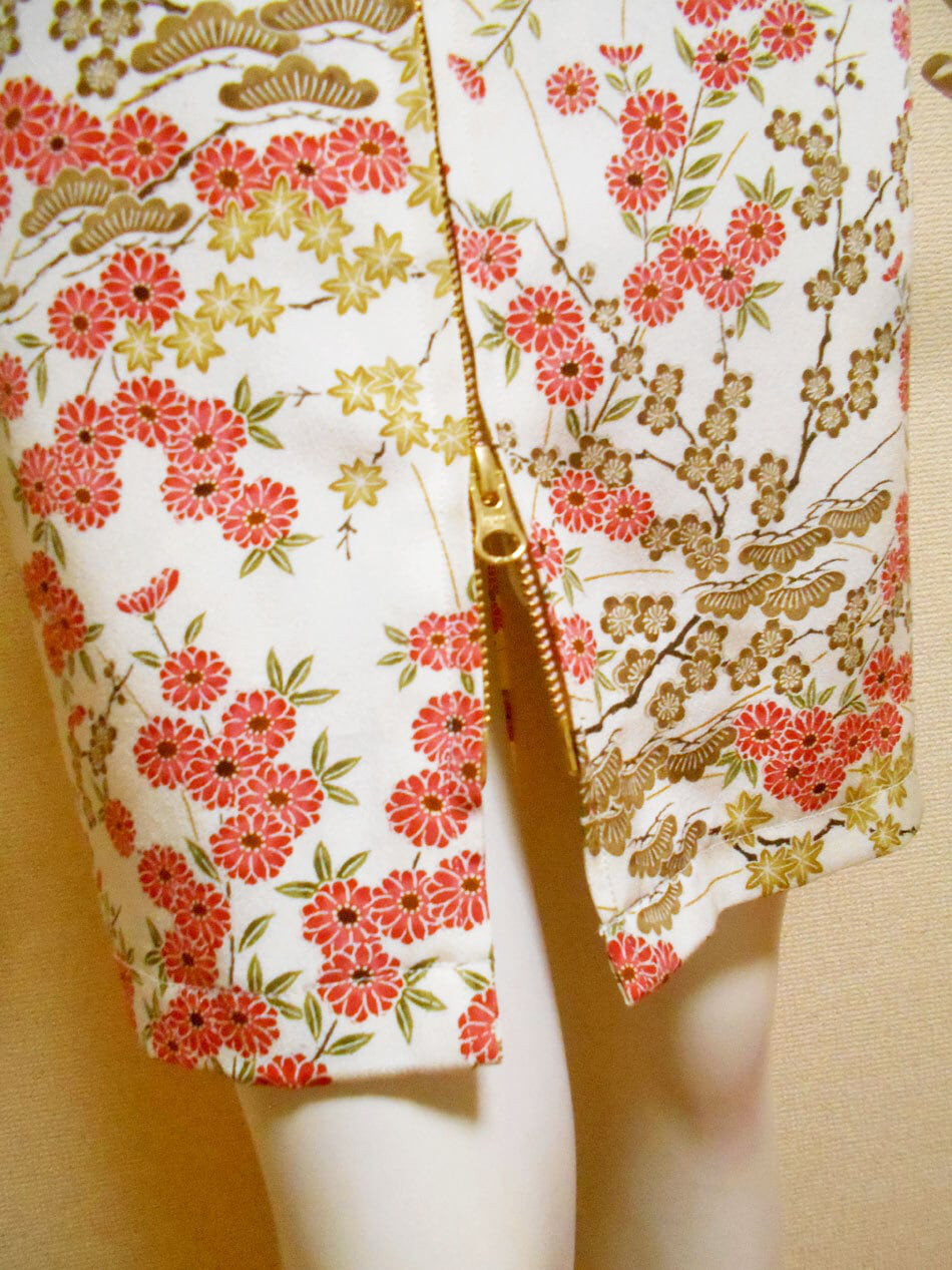 ジップスリットドレス Zip slit dress LO-556/S