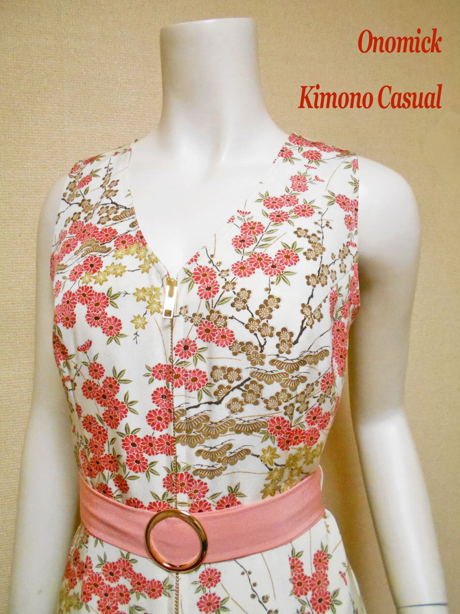 ジップスリットドレス Zip slit dress LO-556/S