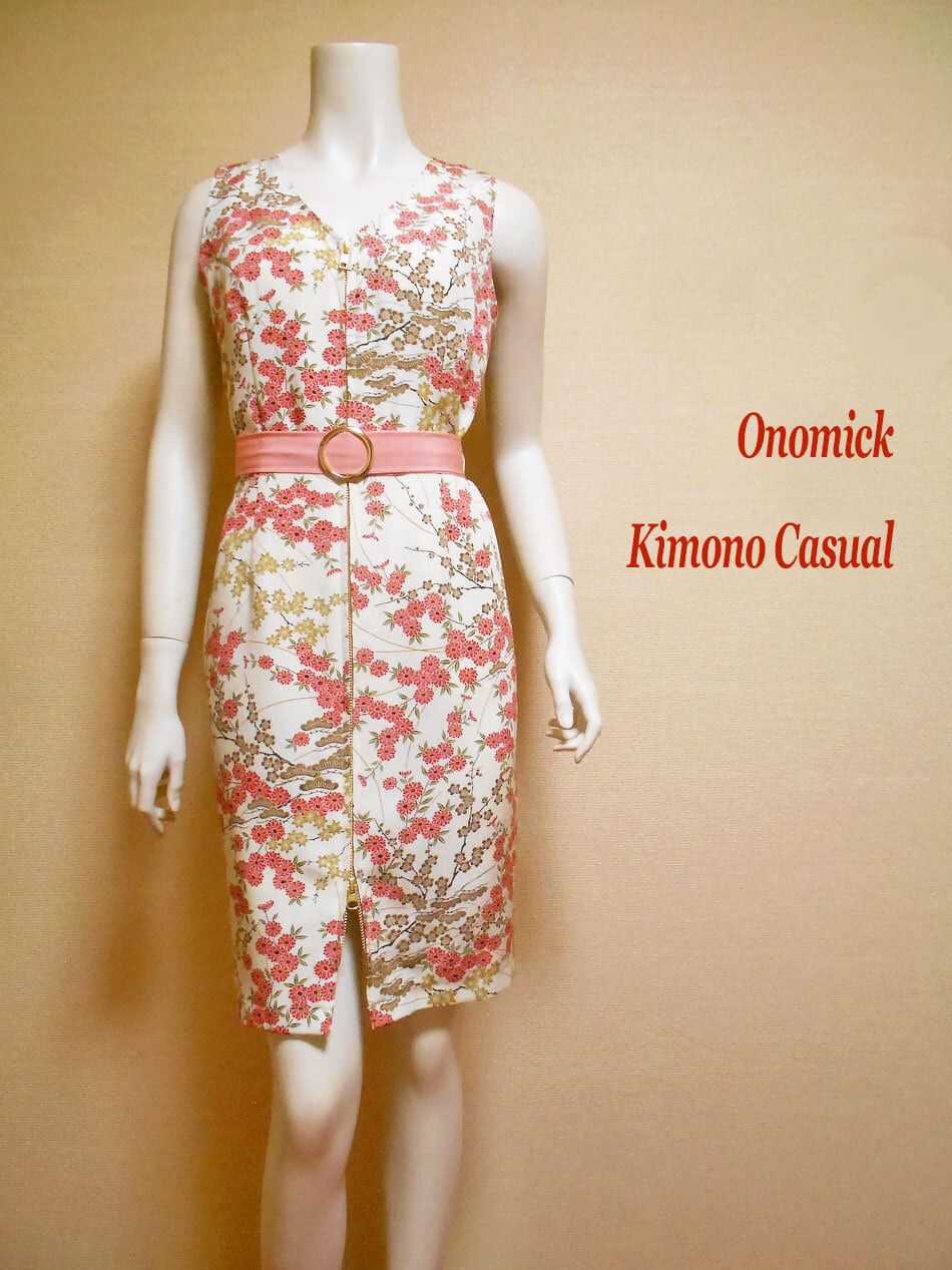 ジップスリットドレス Zip slit dress LO-556/S