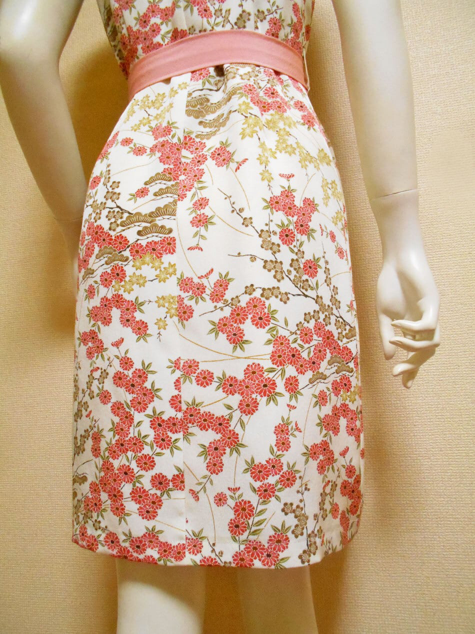 ジップスリットドレス Zip slit dress LO-556/S