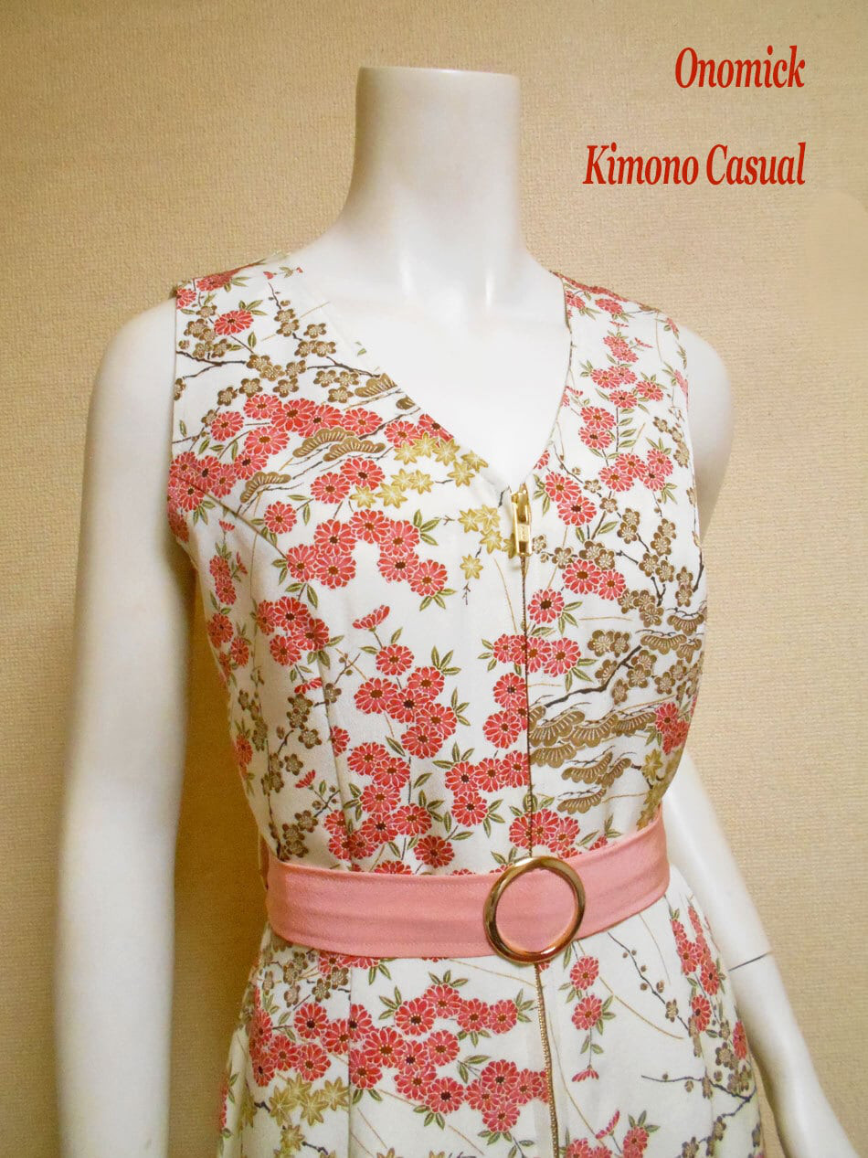 ジップスリットドレス Zip slit dress LO-556/S