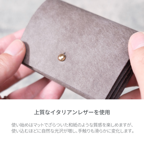 お札が折れない三つ折り財布 ターコイズブルー｜ 国内生産