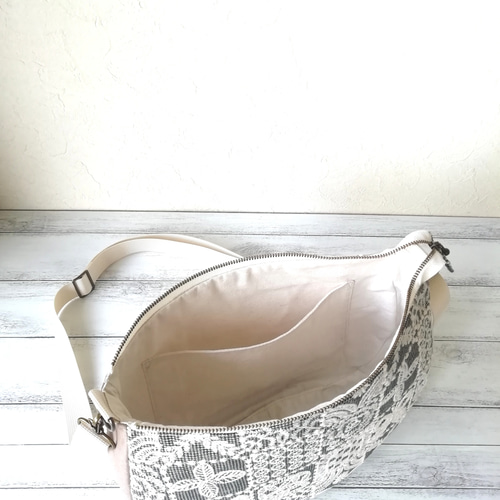 SALE☆ミナペルホネンforest tile,tambourineショルダーバッグ/beige