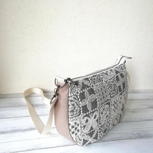 SALE☆ミナペルホネンforest tile,tambourineショルダーバッグ/beige