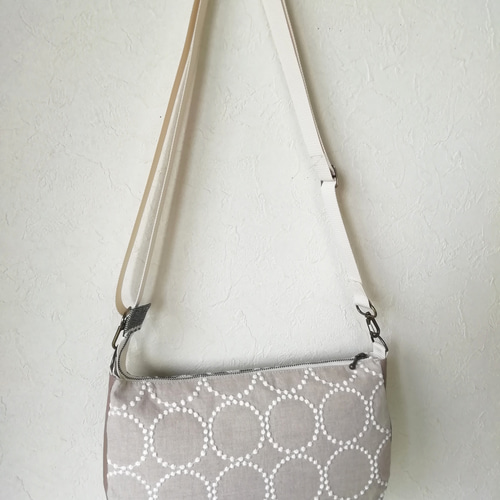 SALE☆ミナペルホネンforest tile,tambourineショルダーバッグ/beige