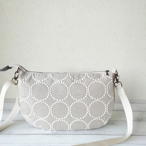 SALE☆ミナペルホネンforest tile,tambourineショルダーバッグ/beige