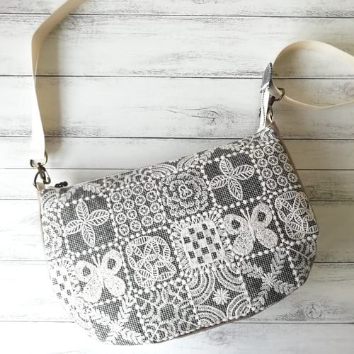 SALE☆ミナペルホネンforest tile,tambourineショルダーバッグ/beige