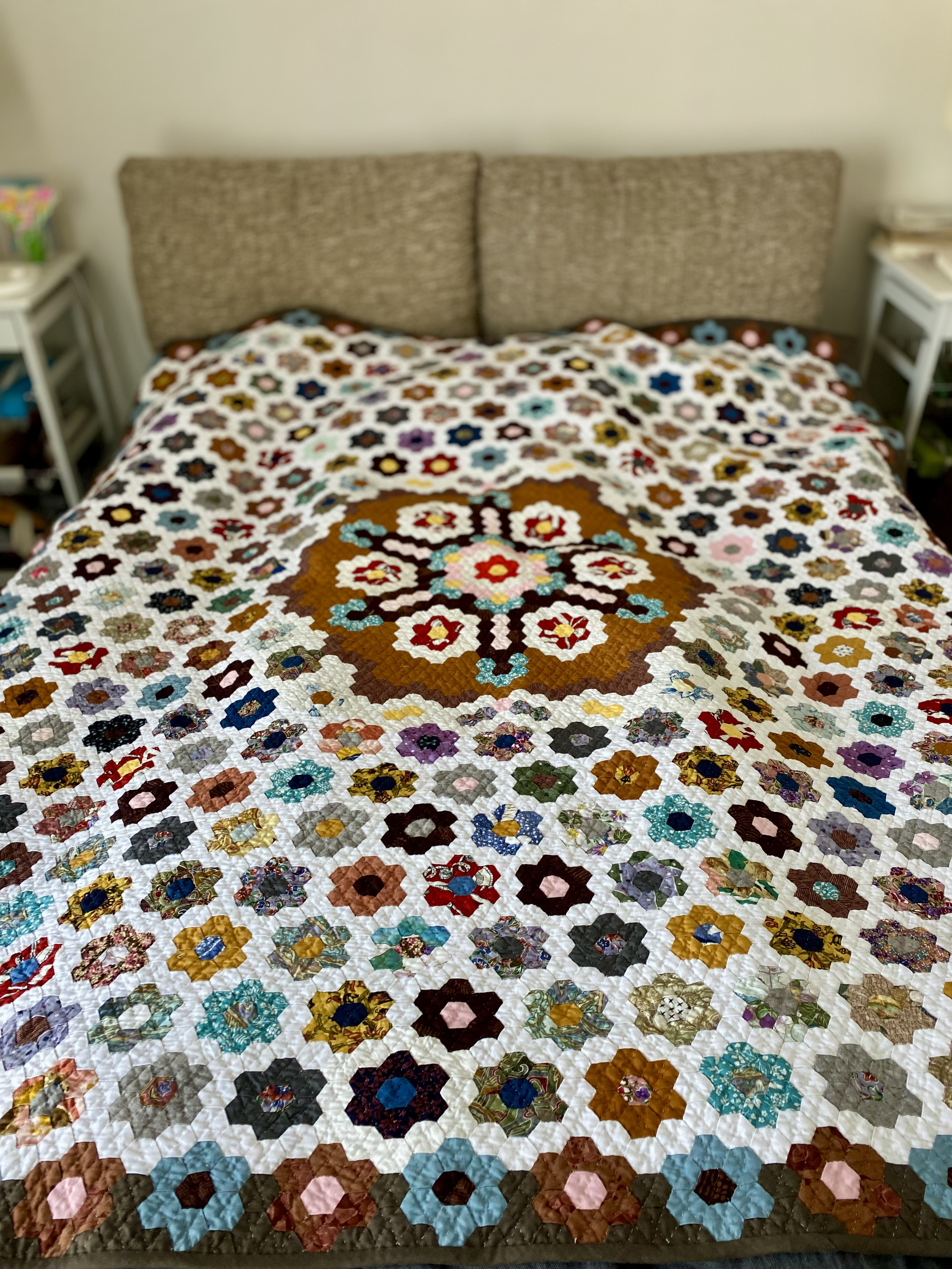 特大ハンドメイドパッチワーク