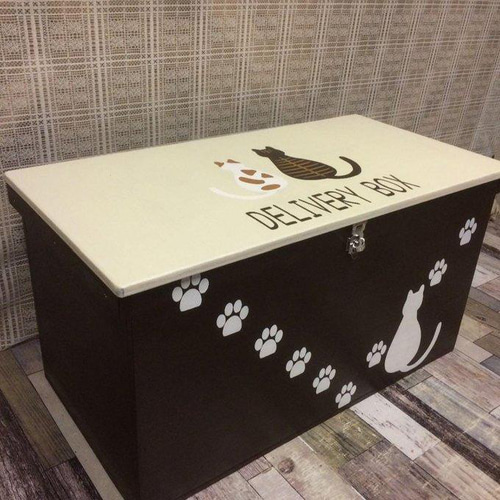 118《宅配BOX》蓋付き置き配BOX メールボックス 木箱 収納 118《宅配BOX》蓋付き置き配BOX メールボックス 木箱 収納