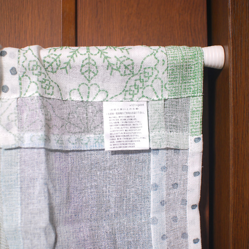 のれん☆パステルカラー☆パッチワーク☆綿100％☆ハンドメイド