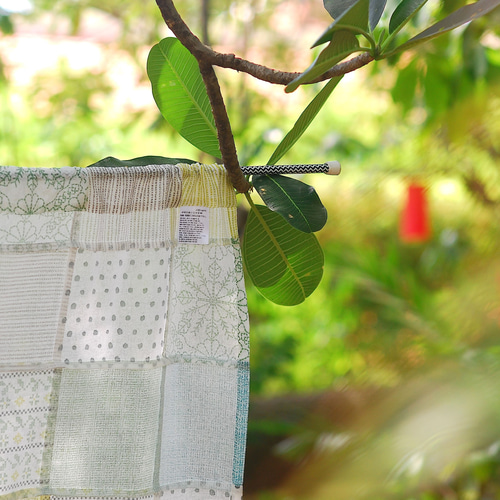 のれん☆パステルカラー☆パッチワーク☆綿100％☆ハンドメイド