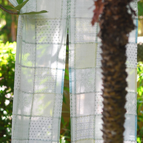 のれん☆パステルカラー☆パッチワーク☆綿100