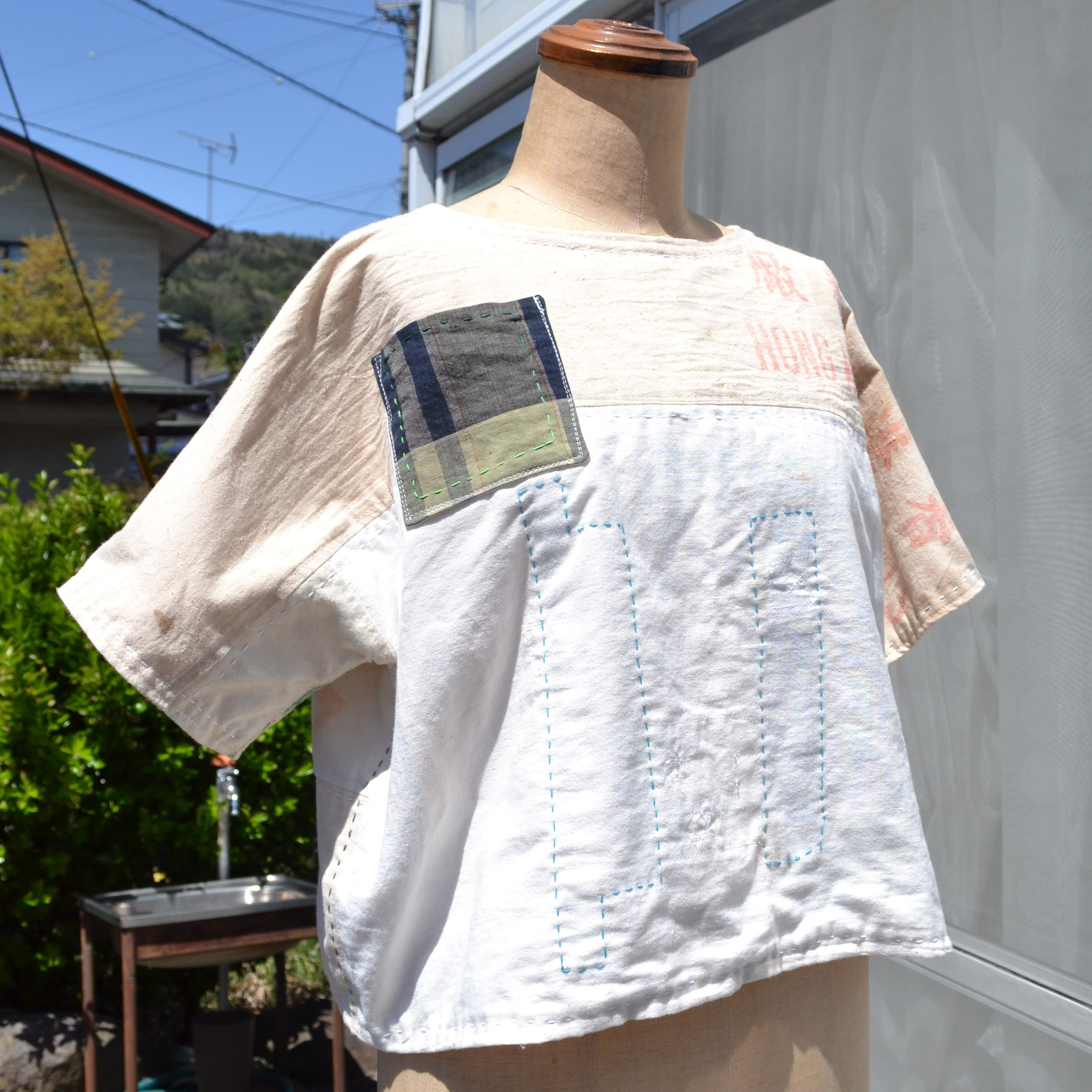 粉袋　チュニック　Ｊ-106