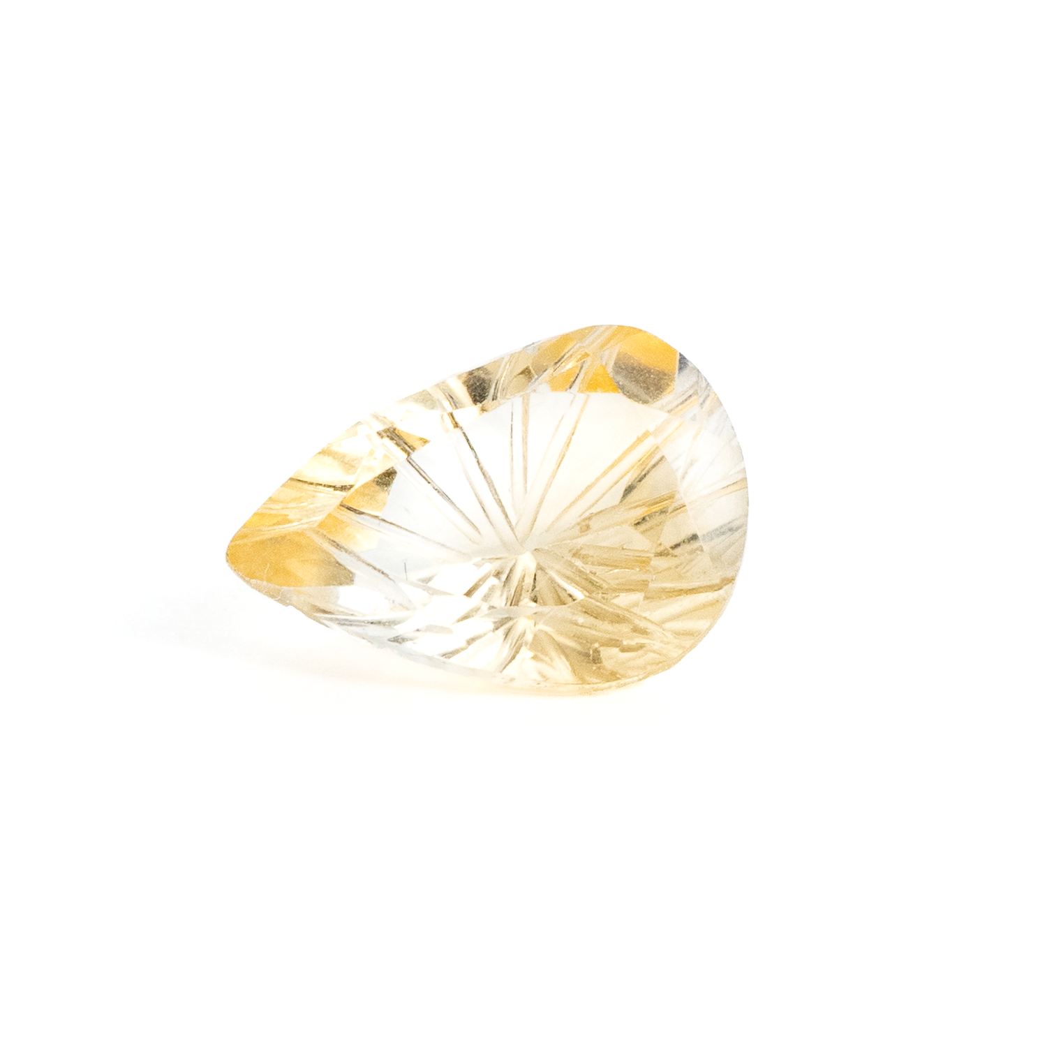 【手の込んだカットで鮮やかなきらめき】シトリン 4.2ct