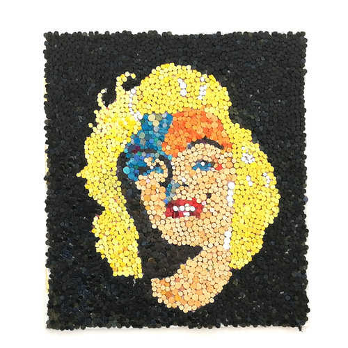 レザーアート貼り絵 ～マリリン・モンロー～ [cr_jc_0428_02] その他