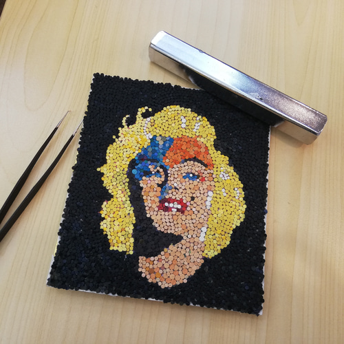 レザーアート貼り絵 ～マリリン・モンロー～ [cr_jc_0428_02] その他