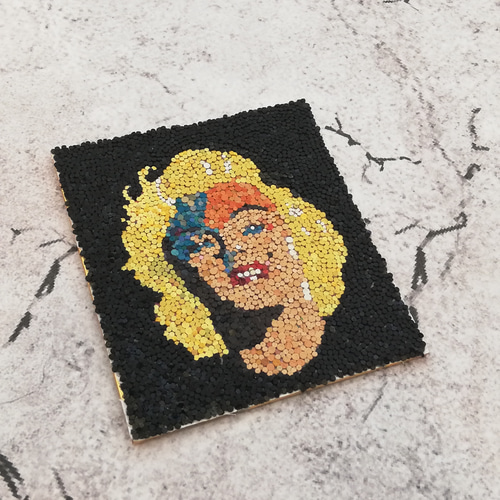 レザーアート貼り絵 ～マリリン・モンロー～ [cr_jc_0428_02] その他
