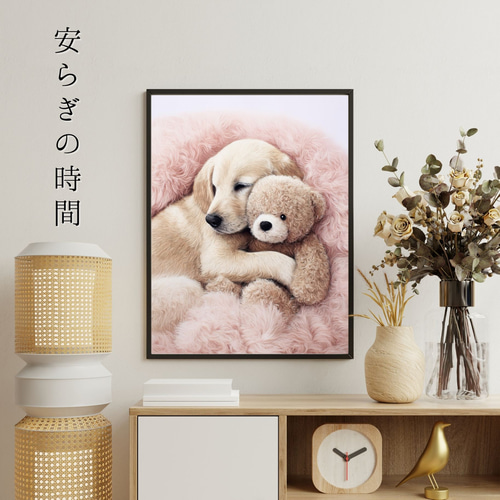 くまのぬいぐるみ - ラブラドールレトリバー犬】テディーベア・teddy