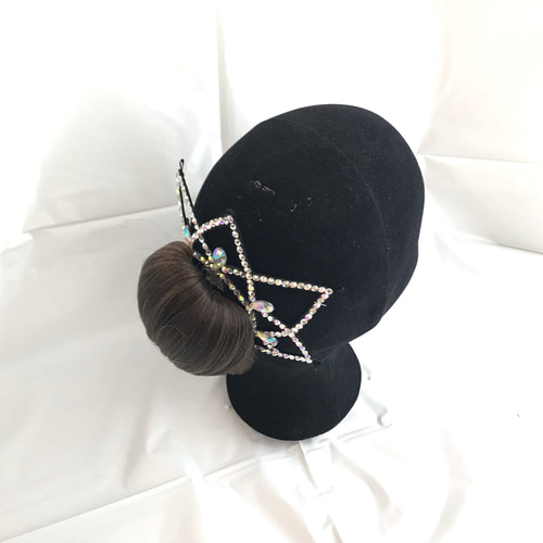 HO-12 ヘアアクセサリー 社交ダンス 新体操 バトントワリング 髪飾り
