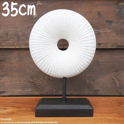 オールドチーク材のミラー 80cm×60cm アンティークブルー 青色