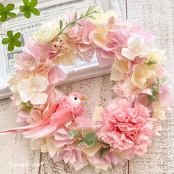 そろろん♡ひな祭り♡桜♡フラワーリース 100均造花】ふわふわ桜満開リースの作り方🌸ひな祭り＆春の