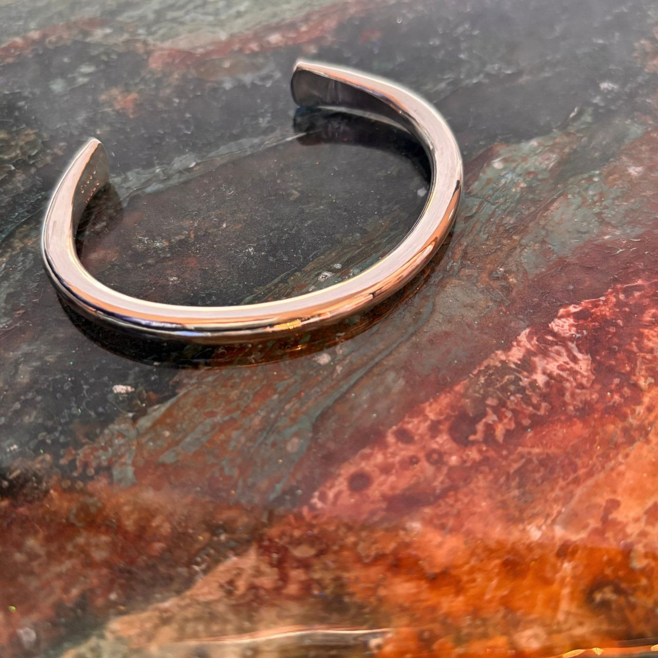 ⋆送料無料‣PlainBangle Full‣純銀・SV999