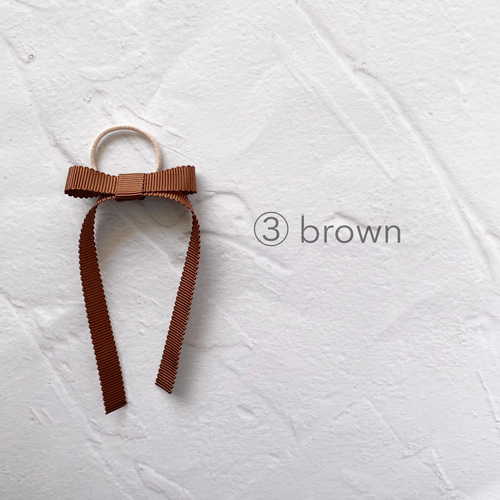 ロングリボン♡ヘアゴム キッズ ベビー セレモニー 子供 赤ちゃん