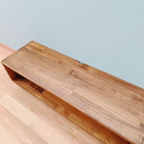 カウンターテーブル TV台 幅130cm パイン集成材 机 テーブル カウンター 幅130cm 天板パイン集成材 - メルカリ