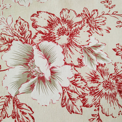 かごバッグ専用インナー袋＜ピオニー＞Lサイズ 6枚目の画像