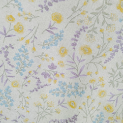 Lサイズ用かごバッグ専用インナー袋【Lavender】 5枚目の画像