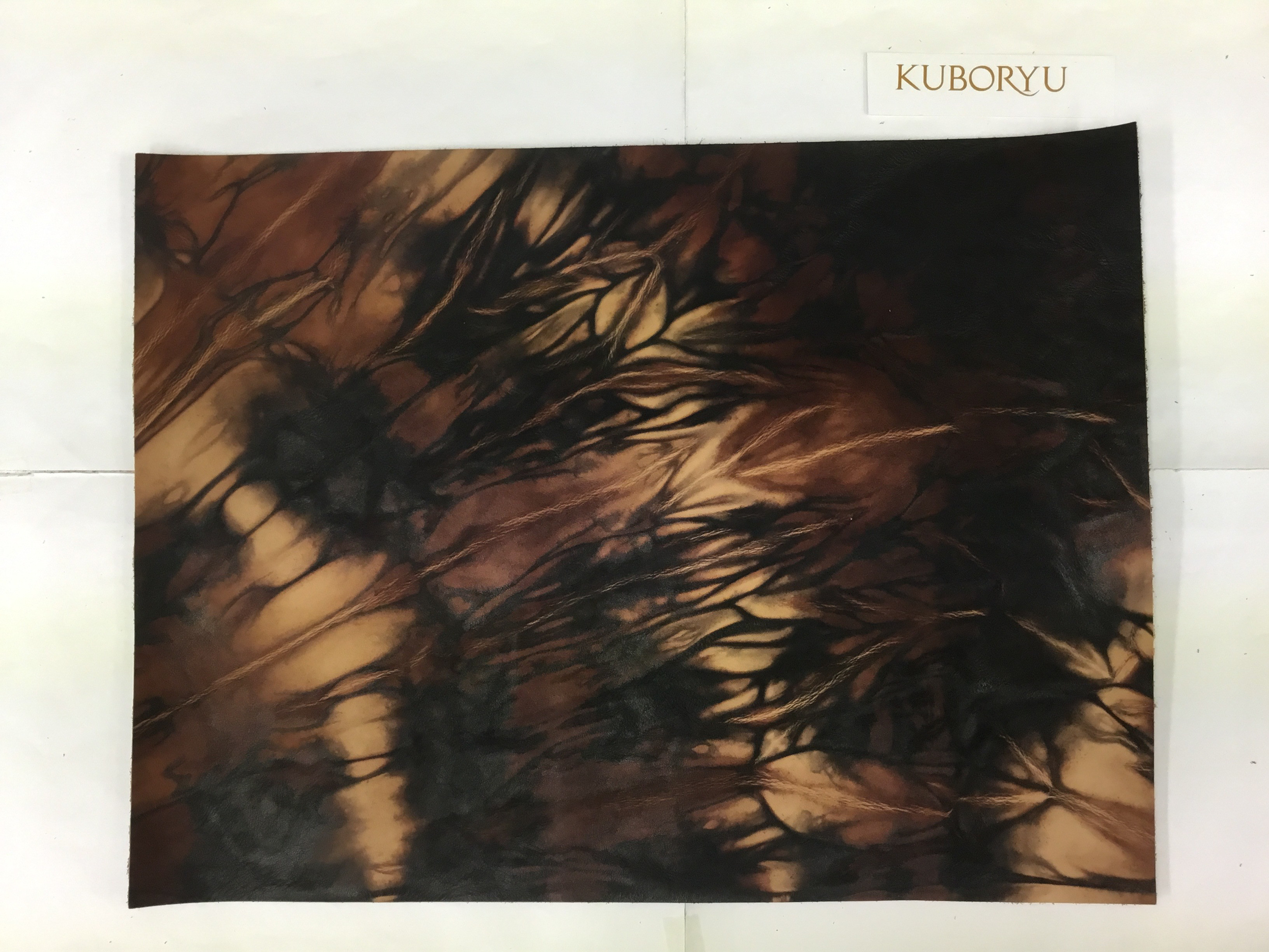 泥染牛革【30×40】No1114  現品限り
