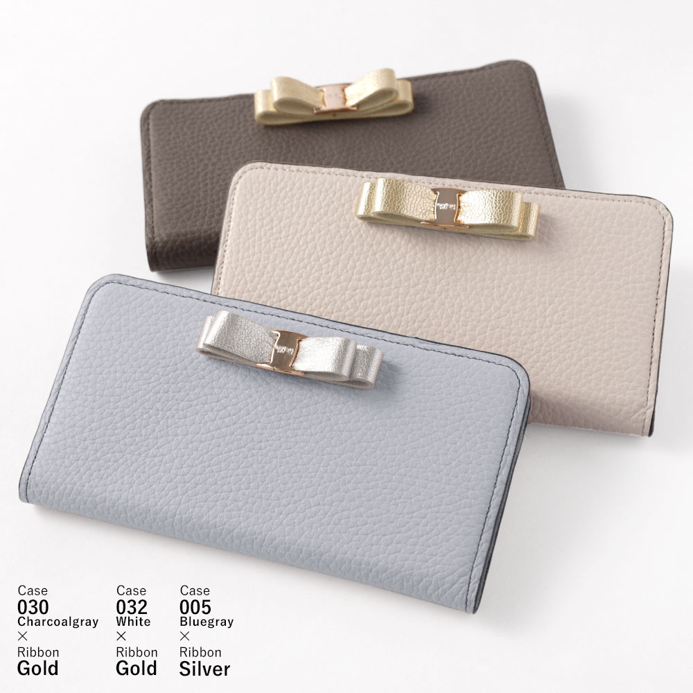 リボン　全機種対応  スマホケース 手帳型 レザー ポケット Android  iPhone#mm00001532